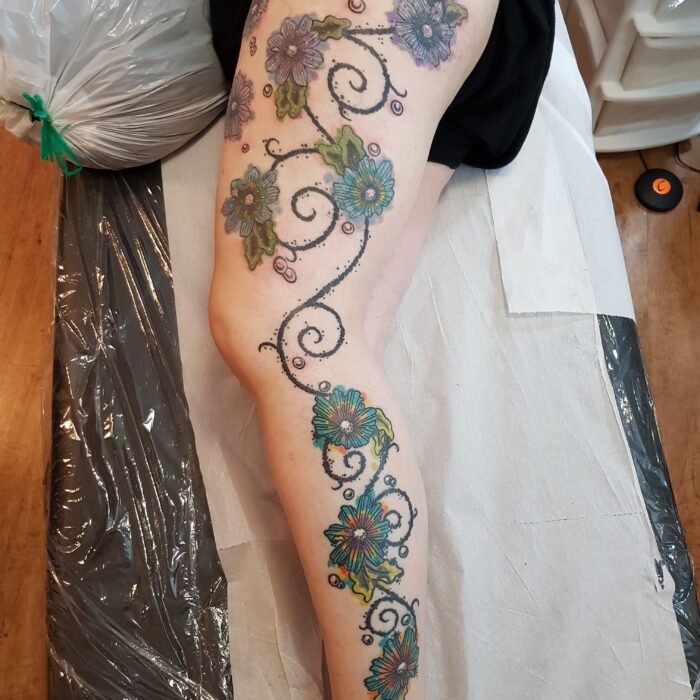 Studio Bijoux, tattoo detail